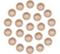 200Pcs 1 inch Handmade with Love Buttons Wooden Buttons for crafts Woo