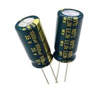 200pcs 1000UF 35V LOW Aluminum Electrolytic Capacitor 35V1000UF 13X20mm PKNVKZIDK