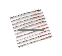 200pcs 1210 SMD Capacitor Assorted Kit 10Values 0.1uF - 100uF 100nF 0.47uF 0.68uF 1uF 2.2uF 4.7uF 10uF Capacitance Samples Set MQXFCZUX