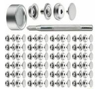 200pcs 15mm Pressione Bottoni Strumenti Resistente Automatici Premere Borchie