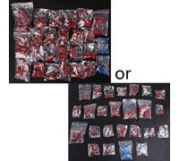 200pcs 25 Valori 630V 0.001uf~2.2uf Cbb Metallo Film Condensatori Assortito Kit