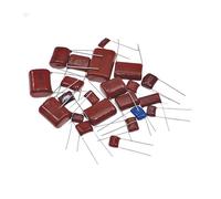 200pcs 25 Values 630V 0.001uf~2.2uf CBB Metal Film Capacitors Assortment Mixed Box kit