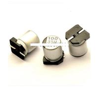 200PCS 35V100UF SMD Aluminum Electrolytic Capacitor 100UF 35V 6 * 7MM ZDVHOMCB