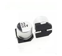 200PCS 35V33UF 33uF 35V SMD aluminum electrolytic capacitors 6.3 * 5.4MM ZDVHOMCB