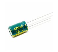 200PCS 470UF 16V 16V470UF Aluminum Electrolytic Capacitor high-frequency 8X12MM ICXLPMC