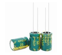 200PCS 470UF 25V 25V470UF Electrolytic Capacitor 8 X 12mm AUOQKQUT