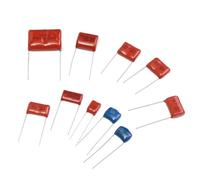 200pcs 630V 0.001uf-2.2uf Metal Film Capacitors Assortment Kit 25Values High Frequency Capacitor Set 0.1uf 0.22uf 0.33uf 1uf 2025 for Arrival Electronic Component, Precision