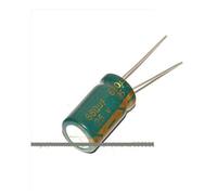 200PCS 680UF 25V Electrolytic capacitor 25V680UF High frequency electrolytic capacitor 10 * 17mm RUAJOGYNVM