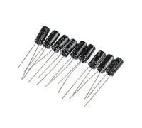 200pcs Aluminum Electrolytic Capacitor Classification Box Kits with 15 Specifications Ranging From 0.1uF - 220uF Diy Kit MQXFCZUX