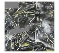200PCS Aluminum Electrolytic Capacitors 10V 16V 25V 35V 50V 63V 100V 250V 400V 450V 100UF MQXFCZUX(100V100UF 10X16)