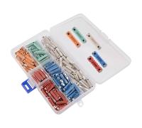 200pcs Assorted Box Continental Fuses Torpedo-Type fit for European Classic Car