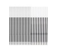 200pcs Black Blue Ink Refill Replaceable Ballpoint Pen Refills 0.7mm Medium Point Refill School Office Supplies Teacher Present