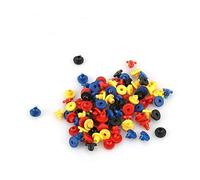 200pcs Colorful Rubber Tattoo Passacavo per Capezzoli per Body Artist Microblading Tattoo Machine Pin Supplies