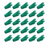 200Pcs Connettori RJ45 per Cat5 Cat5E Cat6 Cat7 con Coperture, Verde