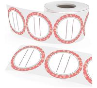 200pcs Dissolvable Canning Labels for Jars 2 Inch Zekai