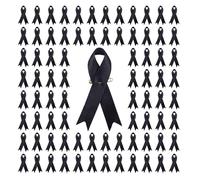 200Pcs Elegante Nastro Spille Amore Seni Con Per La Carità Eventi Forniture Cancro Consapevolezza Ornamento Pin Gioielli, Misura unica, come descritto