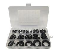 200Pcs Gomma O Rings Assortimento Assortimento Piccolo Set Guarnizioni Idrauliche Kit 15 Dimensioni Rondella in Gomma Industriale