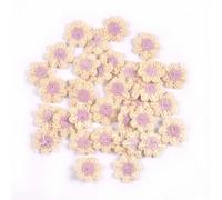 200Pcs/lot 20mm Mini Lace Flower Appliques For DIY Hat Clothes Sewing Supplies Headwear Decor(Color5)