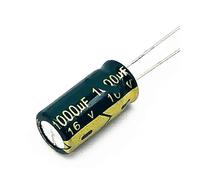 200pcs/lot P92 1000uf16V Low ESR/Impedance high frequency aluminum electrolytic capacitor size 8 * 16 16V 1000uf 20% MQXFCZUX