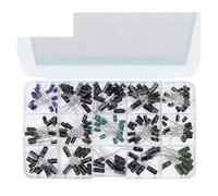 200pcs/lot Radial capacitors set 15Values 10V 16V 25V 50V 0.1uF-220uF Electrolytic Capacitor Assortment Kit 0.22uf 2.2uf 100uf EKFBQBGW