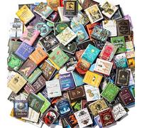 200pcs Mini Libri Miniature Dollhouse Libri per Ansia Libreria Libreria