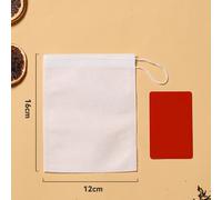 200pcs Monouso Tessuto Non Bustine Tè Coulisse Zuppa Tè Filtro Borsa Gauze