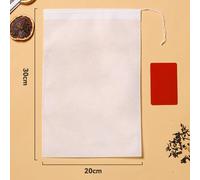 200pcs Monouso Tessuto Non Bustine Tè Coulisse Zuppa Tè Filtro Borsa Gauze