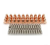 200pcs Plasma Cutter Elettrodo e Kit Ugello Compatibile S25 S45, Resistenza Alle Alte Temperature, Efficiente per Linea di Produzione Taglio