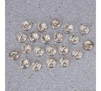 200Pcs Thorn Horse Needle Buckles Delicate Nickel Color Tie Tacks Porta