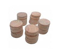 200Pcs Unfinished Wood Slices for DIY Crafts, Board Games, Ornaments & Home Decor