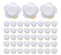 200pcs wrappy pack olio di ricino, patch di olio di ricino usa e getta autoadesivo, patch di bottone dell'ombelico altamente assorbente e traspirante per il corpo..