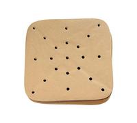 200pezzi di Rivestimenti Antiaderenti per Friggitrice ad Aria Carta Resistente al Calore e all Olio in Polpa Legno Sicuri gli Alimenti Vaporiera Bambù Forno Facili da Pulire Impermeabili