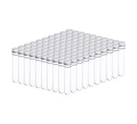 200pz 45ml Plastica Test Tubo con Vite Tappi 140x25mm Tubi Alluminio Coperchio