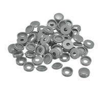200Pz 6mm Cerniera Vite Copertura Cappucci per M4 M5 M6 Viti, Grigio