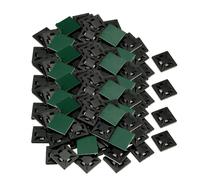 200pz Fascetta autoadesiva filo supporti i sostegno di base 21mm x 21mm