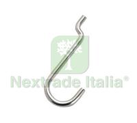 200PZ GANCI PER PANNELLI FORATI N.4 MM.22X53: