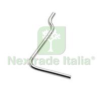 200PZ GANCI PER PANNELLI FORATI N.6 MM.38X53: