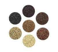 200pz/lotto Nano anelli 2,5 mm Micro Ring per estensione dei capelli (biondo scuro)