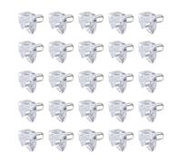 200pz ripiano plastica spine supporto 5mm ripiano graffe perno acciaio piolo chi