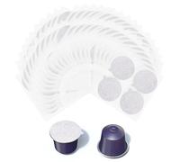 200pz Sigilli in Alluminio per Capsule di Caffè Espresso, Coperchi in Alluminio Capsule di Caffè Espresso 37mm per Macchine Della Linea Originale Nespresso (Senza Capsula, Stile 2)