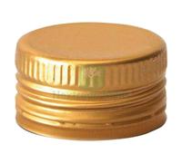200PZ TAPPO PER FIASCO 'DAMA' 35 X 18 COLORE ORO: