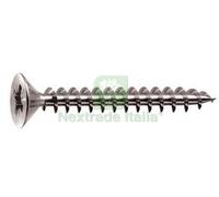 200PZ VITI PANEL VIT TESTA SVASATA PIANA ACCIAIO CHROMITING Ø MM.4,5X45 :
