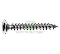 200PZ VITI PANEL VIT TESTA SVASATA PIANA ACCIAIO INOX Ø MM.3X25: