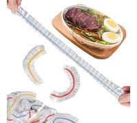 200Sacchetti alta pressione ispessita Per Alimenti Freschi，Ecc Conservazione Del Cibo，sacchetti trasparenti per alimenti Riutilizzabili，sacchetti copri alimenti con elastico