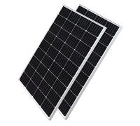 200W 300W 400W Pannello solare rigido in vetro monocristallino Conversione Efficiente(2 x 200W)