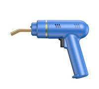 200W Cucitrice A Caldo Ricaricabile 5000mAh DC Saldatrice Di Plastica Kit Di Riparazione Paraurti Saldatore For La Riparazione Di Paraurti Auto In Plastica Facile e Potente(Blue)