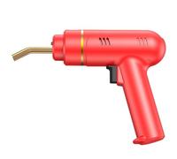 200W Cucitrice A Caldo Ricaricabile 5000mAh DC Saldatrice Di Plastica Kit Di Riparazione Paraurti Saldatore For La Riparazione Di Paraurti Auto In Plastica Facile Da Usare(Red)