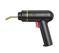 200W Cucitrice A Caldo Ricaricabile 5000mAh Saldatrice Di Plastica Kit Di Riparazione Paraurti Saldatore For La Riparazione Paraurti Auto In Plastica Facile Da Usare(Black Set 1)