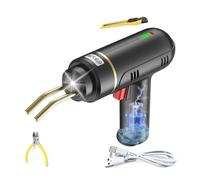 200W Cucitrice A Caldo Ricaricabile Saldatrice Di Plastica Kit Di Riparazione Paraurti 5000mAh Batteria Ricaricabile Riparazione Paraurti Auto Facile e Potente