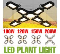 200W E27 LED Pianta Coltiva La Luce Spettro Completo Phytolamp Per Interni Fiore Idroponica Serra Tenda di Pomodoro Coltivazione di Verdure